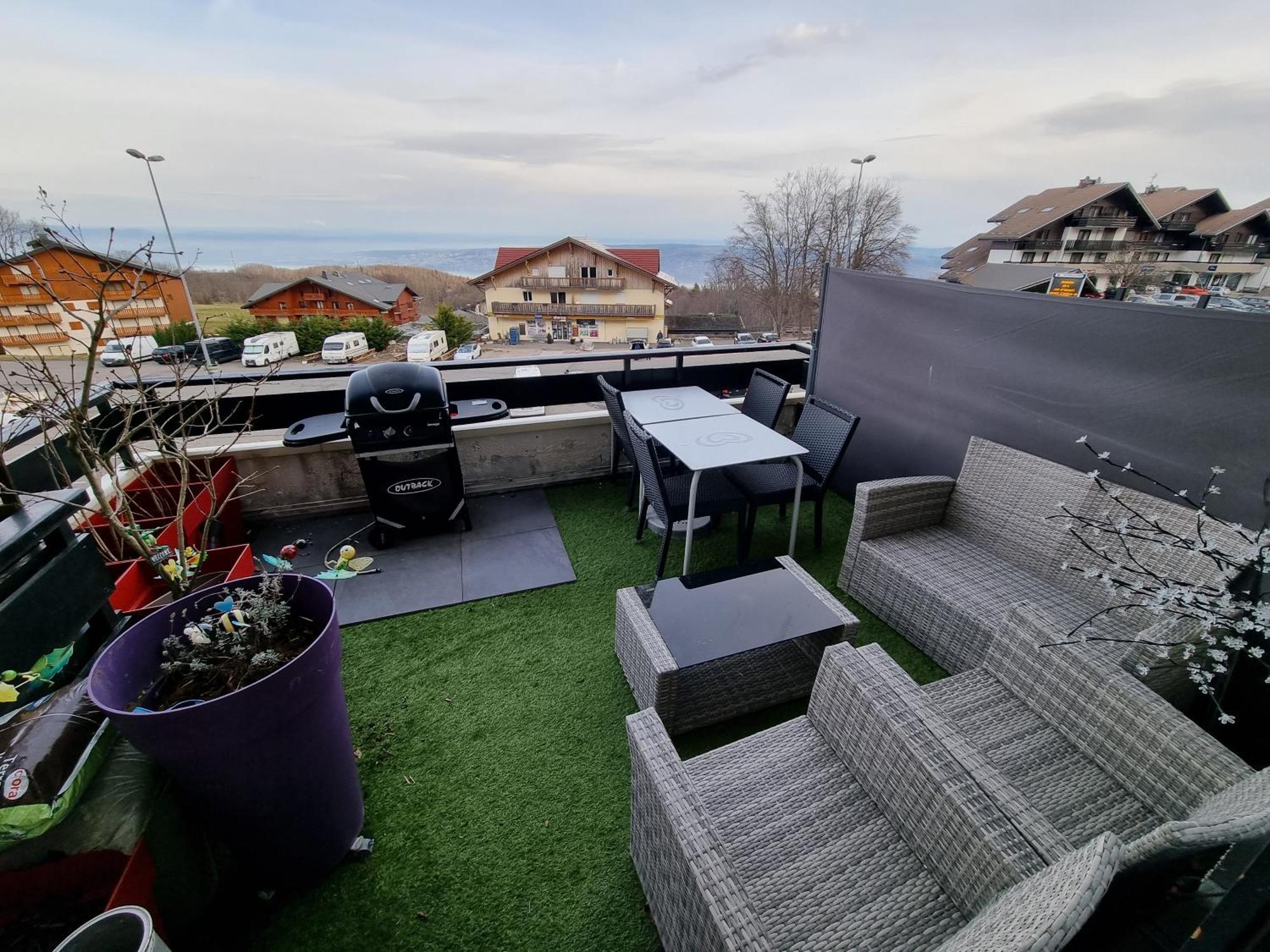 Apartmán Le 21St Thollon-les-Memises Exteriér fotografie